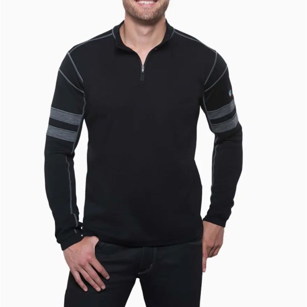 KÜHL TEAM™ 1/4 ZIP 100% Merino Wool Sweater M
